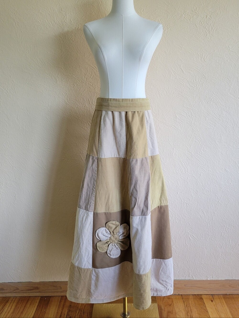 Spring Creek Originals | Vintage Patchwork Denim Maxi Skirt